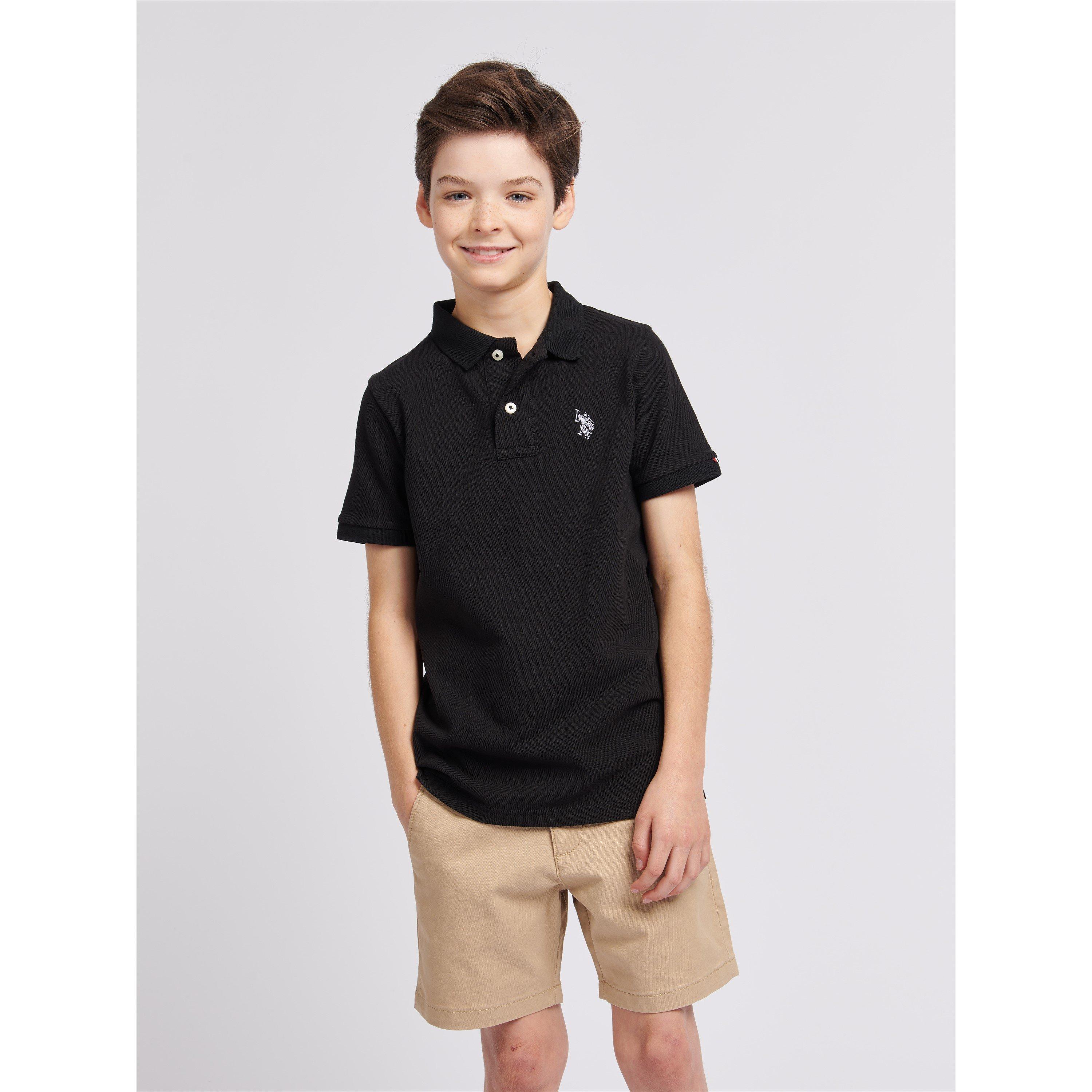 US Polo Assn DHM Pique Polo Shirt Juniors