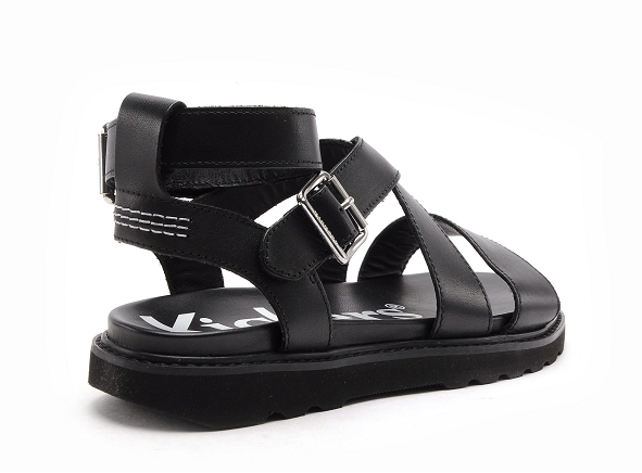 Kickers nu pieds plats femme neosunny 961240 50 noir