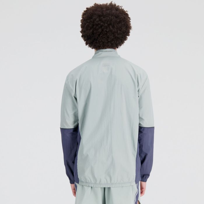 New Balance Herre Jakker Graphic Impact Run Packable Jacket Grøn