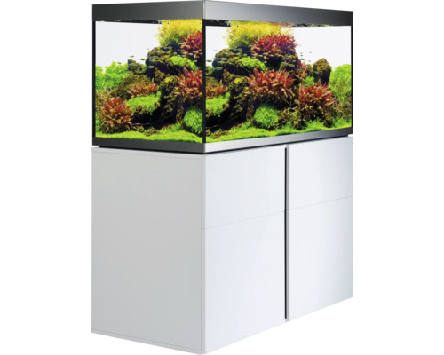 Aquariumcombinatie Fluval Siena 272 met LED-verlichting, verwarming, buitenfilter en kast, 272 l, wit, 90 x 55 x 128 cm