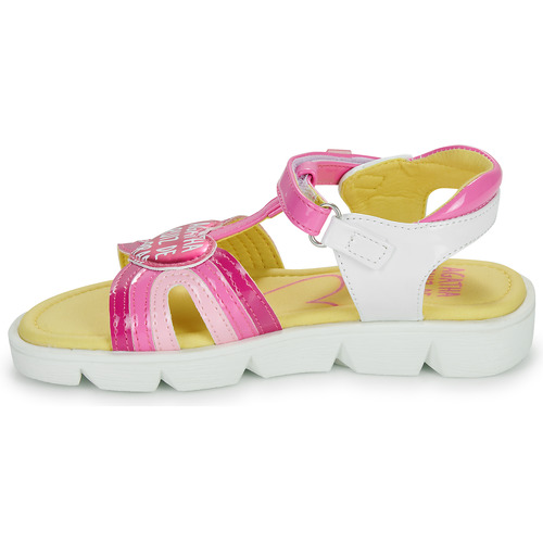Agatha Ruiz de la Prada - SANDALIA CORAZON - Rose / Blanc