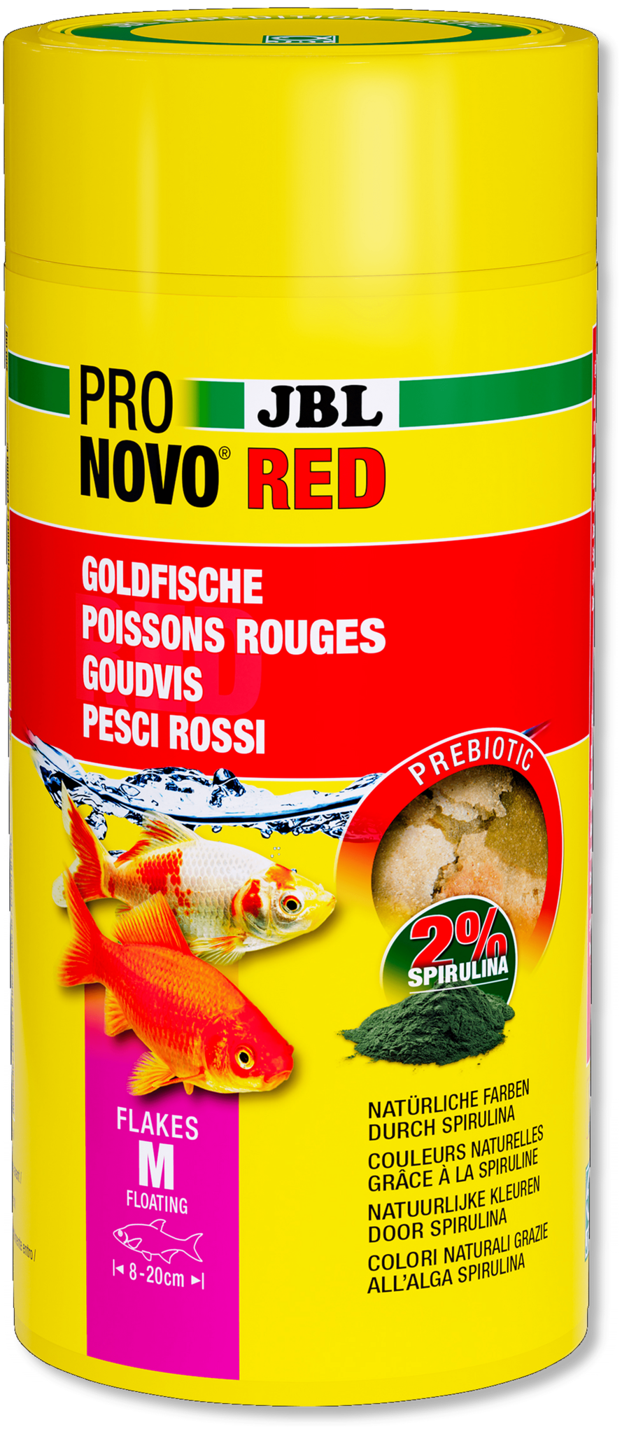 JBL Pronovo Red Flakes M 1000ml | Drijvend vlokkenvoer