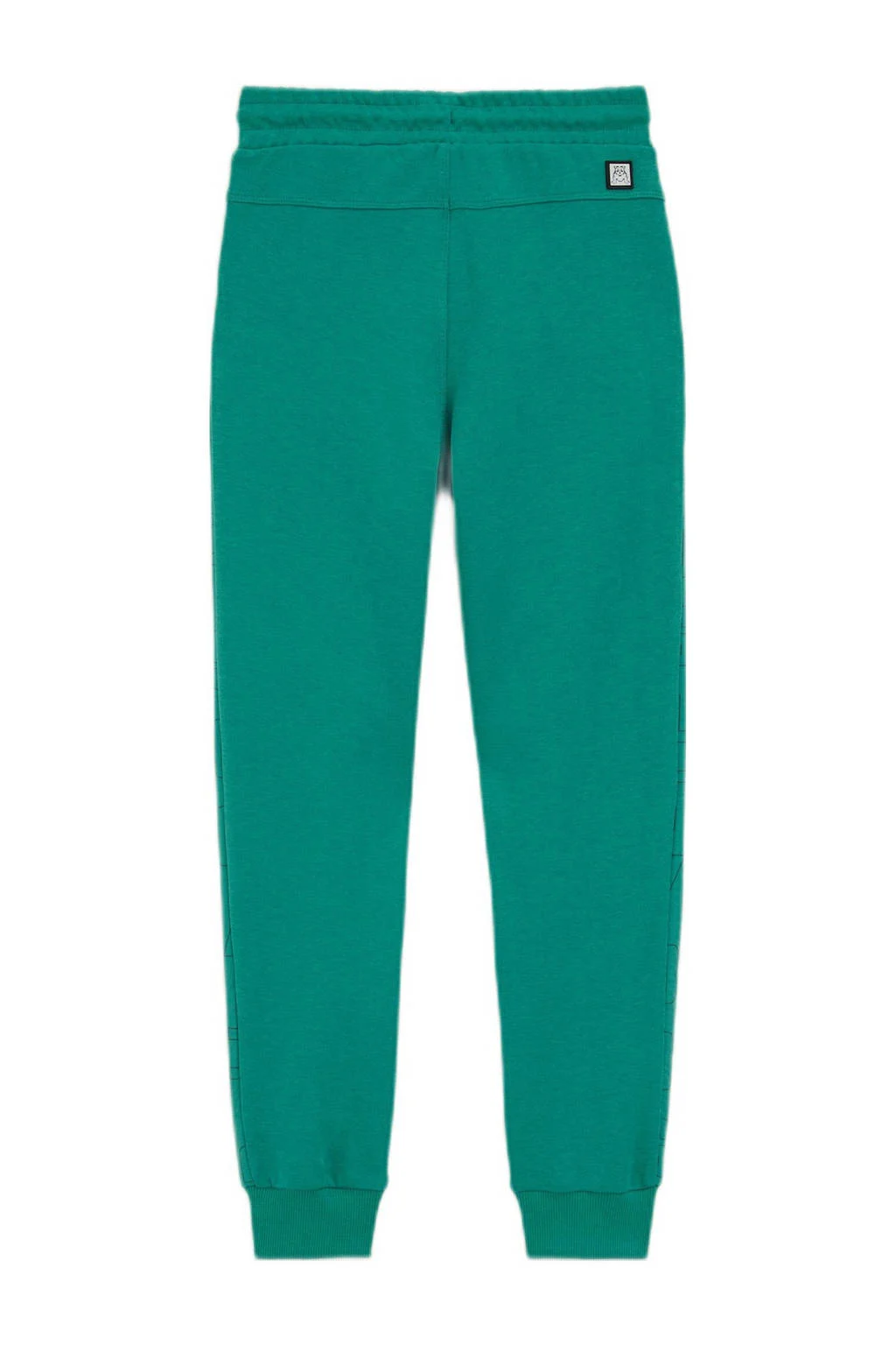 WE Fashion slim fit joggingbroek petrol groen
