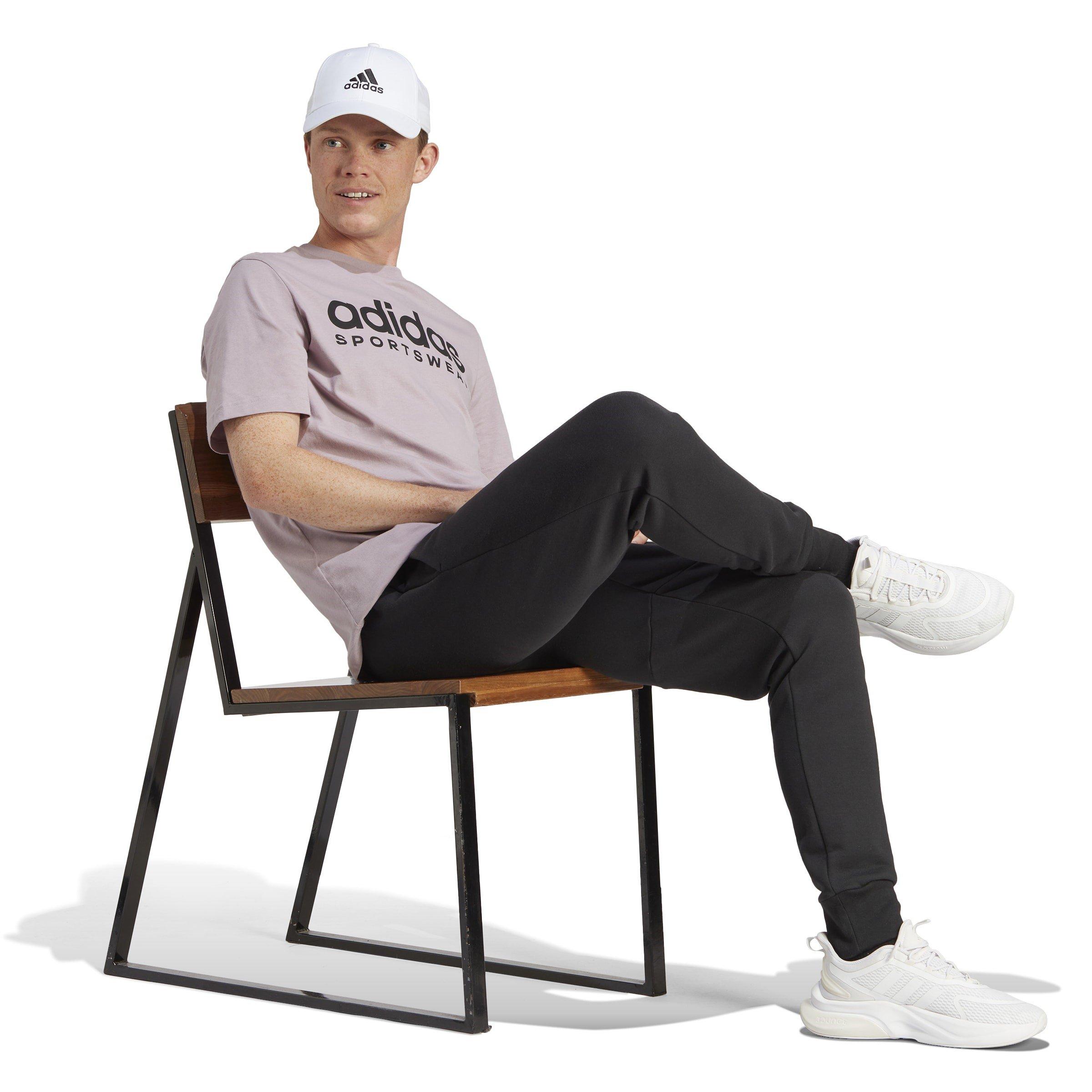adidas Essentials Single Jersey Logo T-Shirt Mens