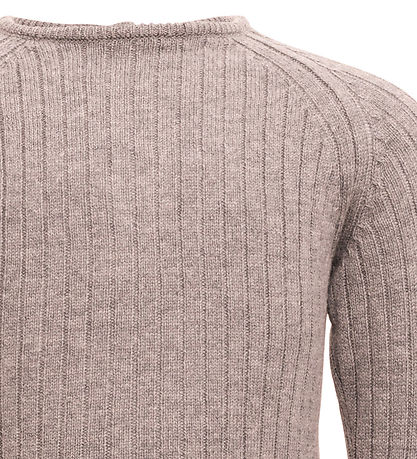 Minimalisma Bluse - Strik - Uld/Cashmere - Inspire - Light Hasel