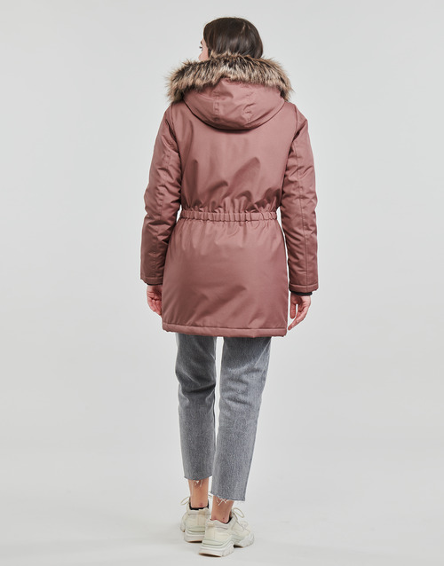 Only - ONLIRIS FUR WINTER PARKA CC OTW - Vieux rose