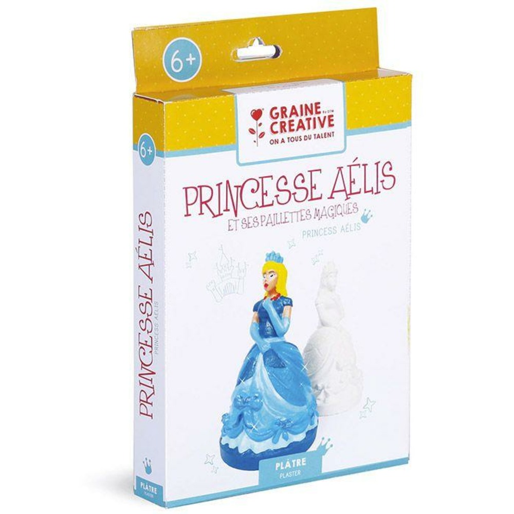 Coffret plâtre à faire soi-même - princesse aélis