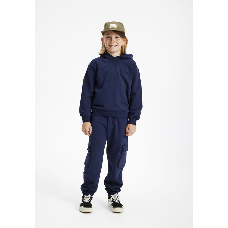 The New TNRe:charge Cargo Sweatpants Navy blazer