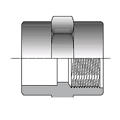 Embout mixte de réduction Interplast 32 x 40 x 1