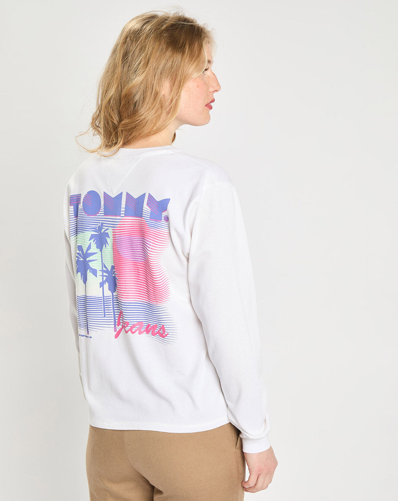 Tommy Jeans T-Shirt Vintage blanc