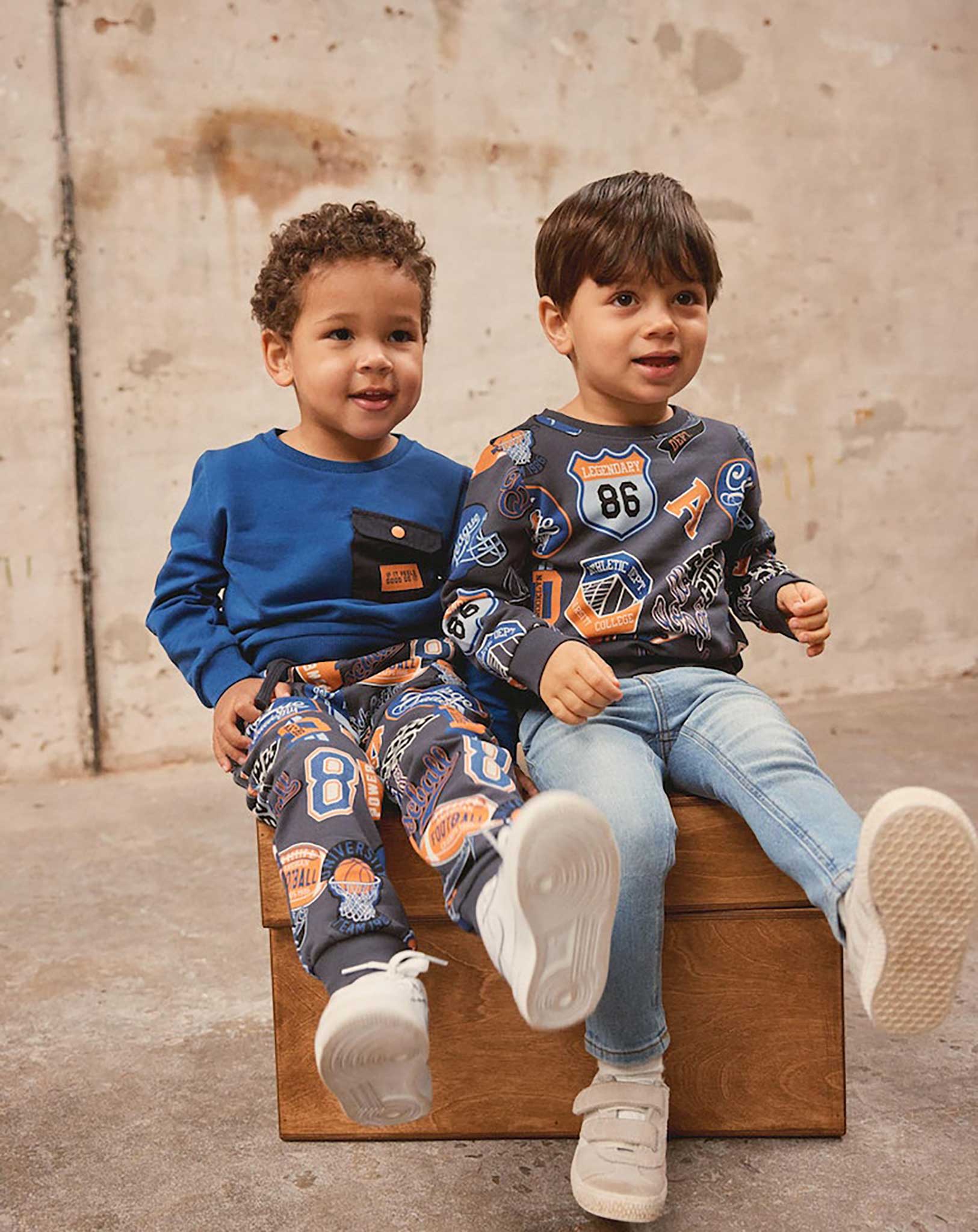 Sweatshirt NMMTOKEL DO IT in set sail