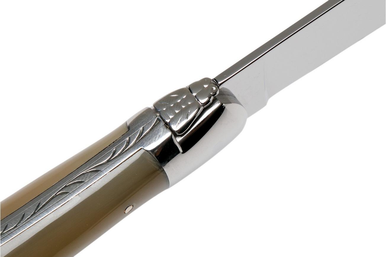 Forge de Laguiole, T62MINB, punthoorn steakmessenset