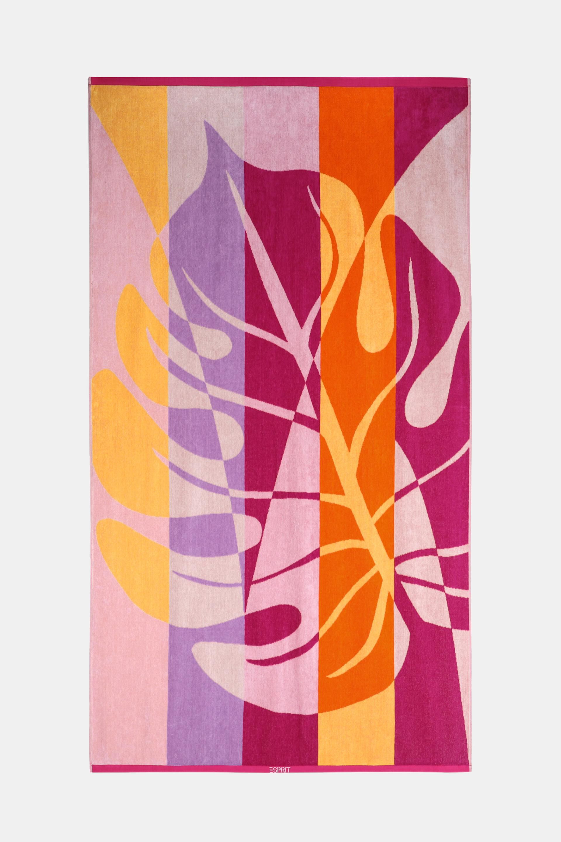 Serviette de plage multicolore
