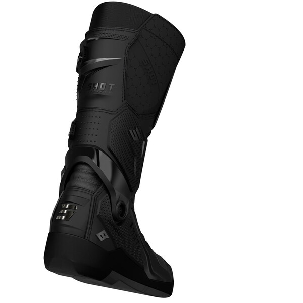 Shot - Bottes Race 8 Noir / Chrome