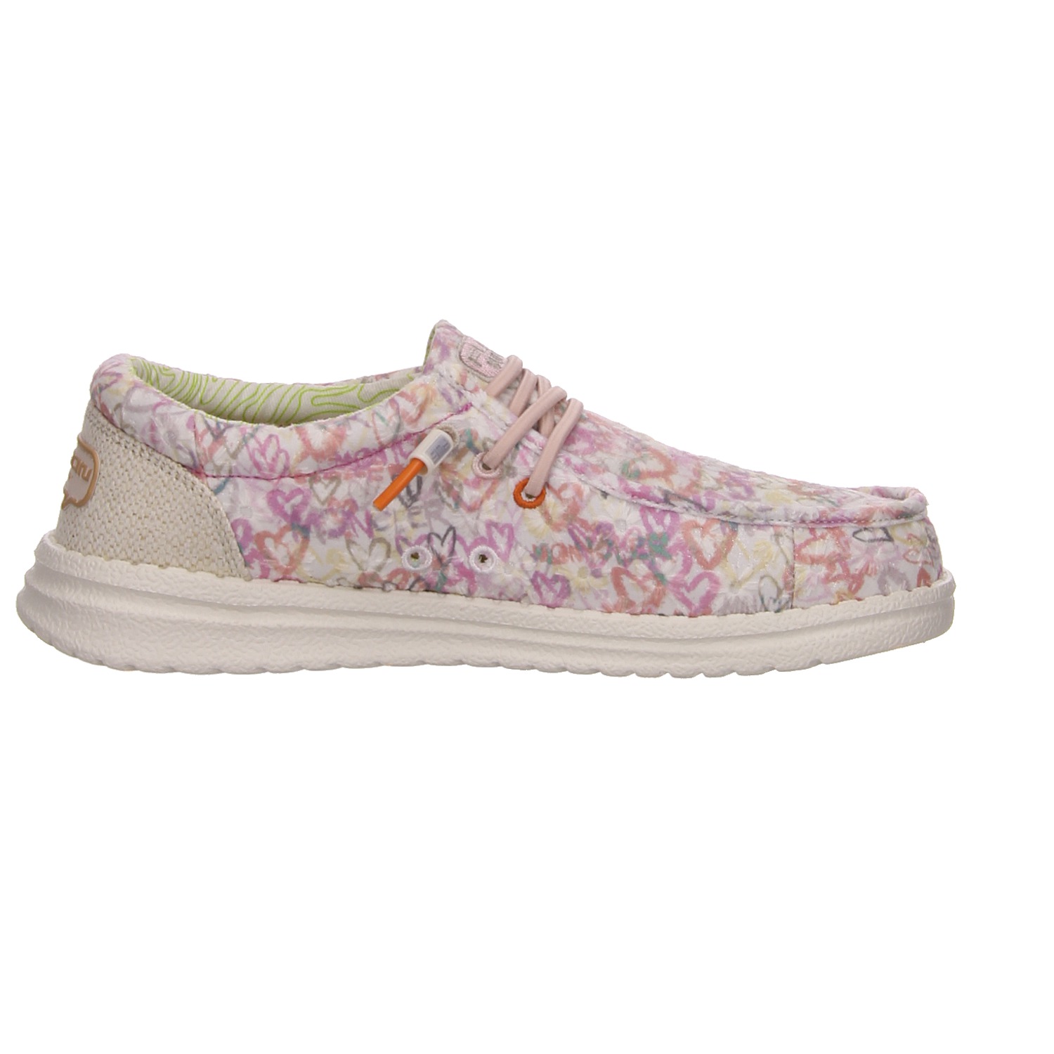 Fusion Sneaker rose weiss/weiss kombi