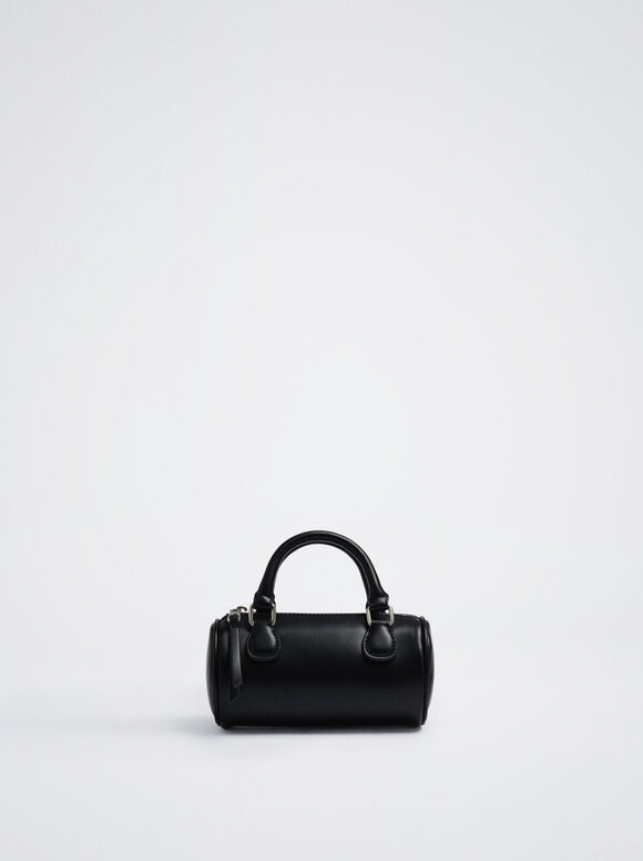 Mini Bolsa de Ombro - Preta