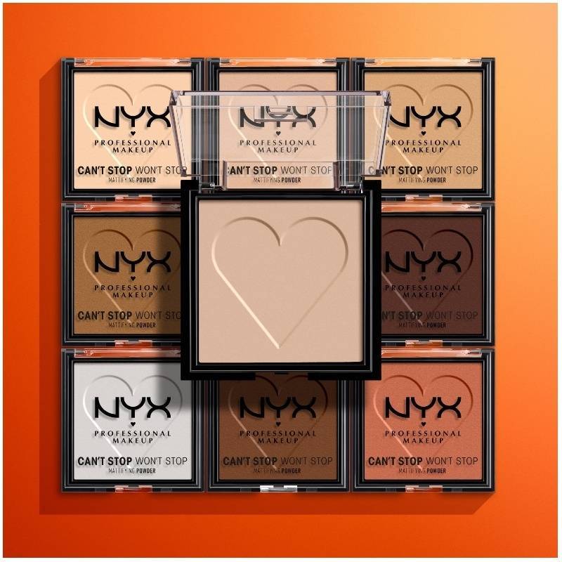 NYX Prof. Makeup Can't Stop Won't Stop Mattifying Powder 6 gr. - Light