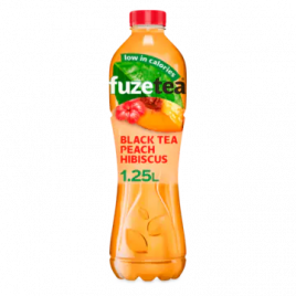 Fuze Tea Peach hibiscus groot (1,25 ml)
