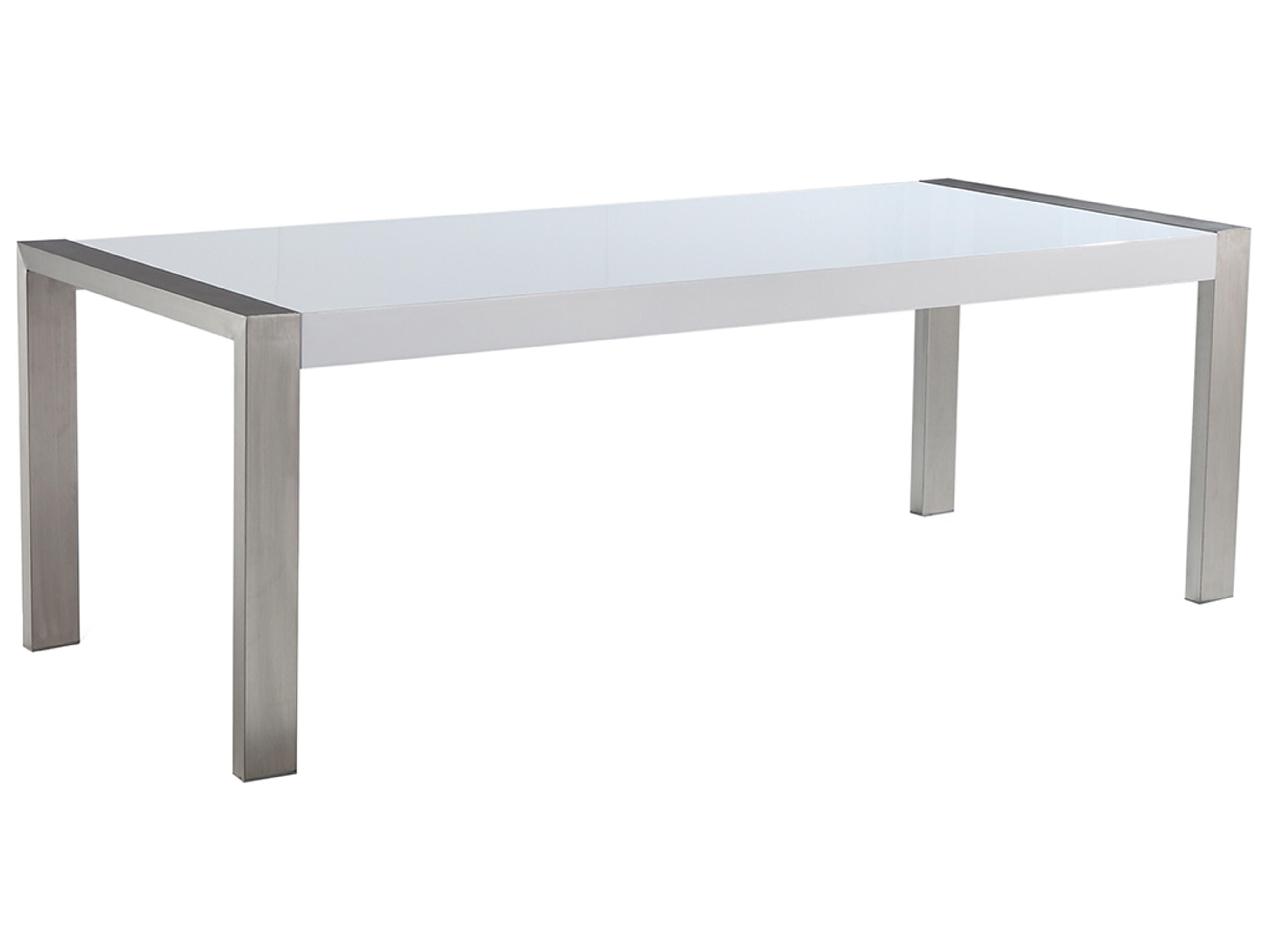 Eettafel ARCTIC Zilver 90 cm 220 cm