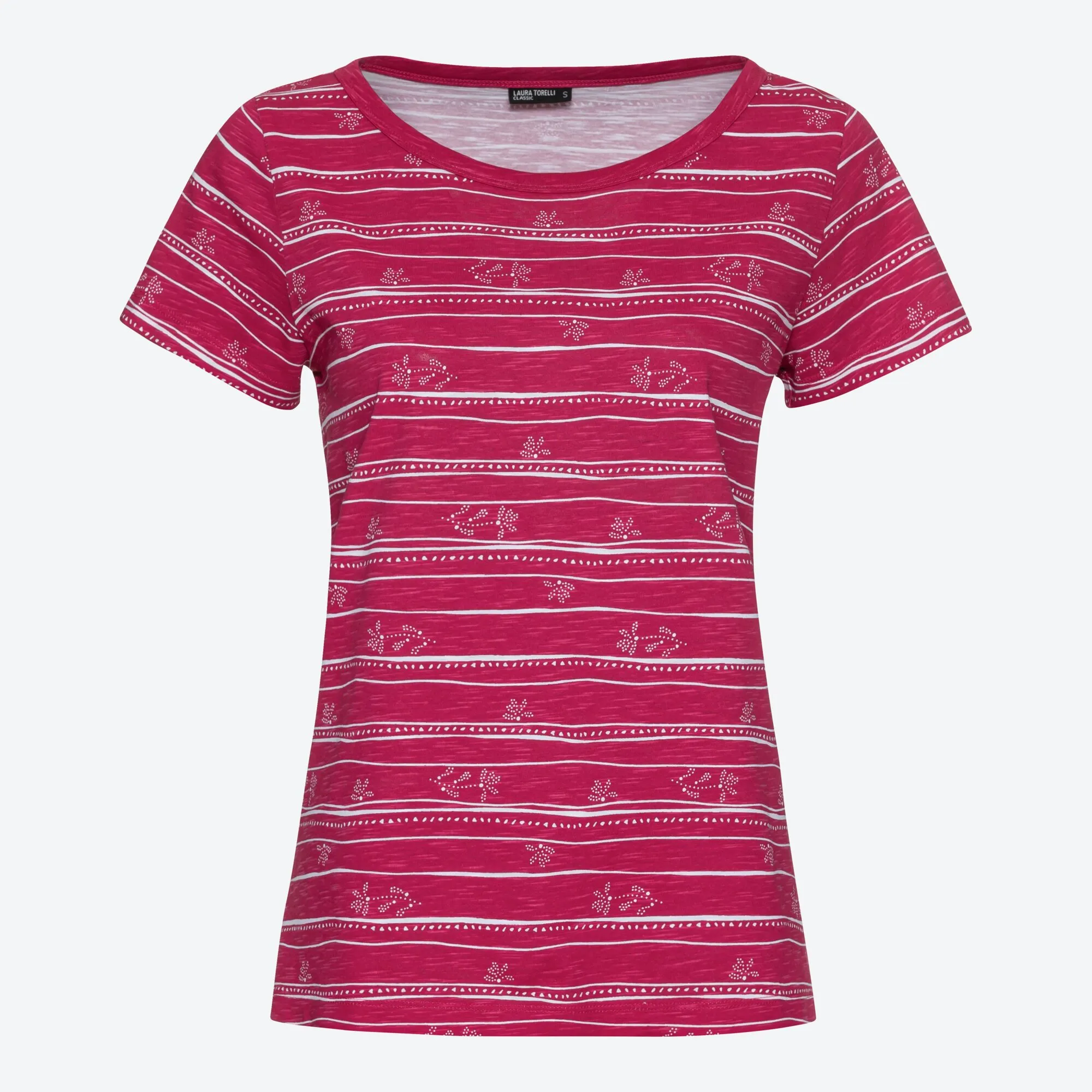 Damen-T-Shirt mit Streifendesign