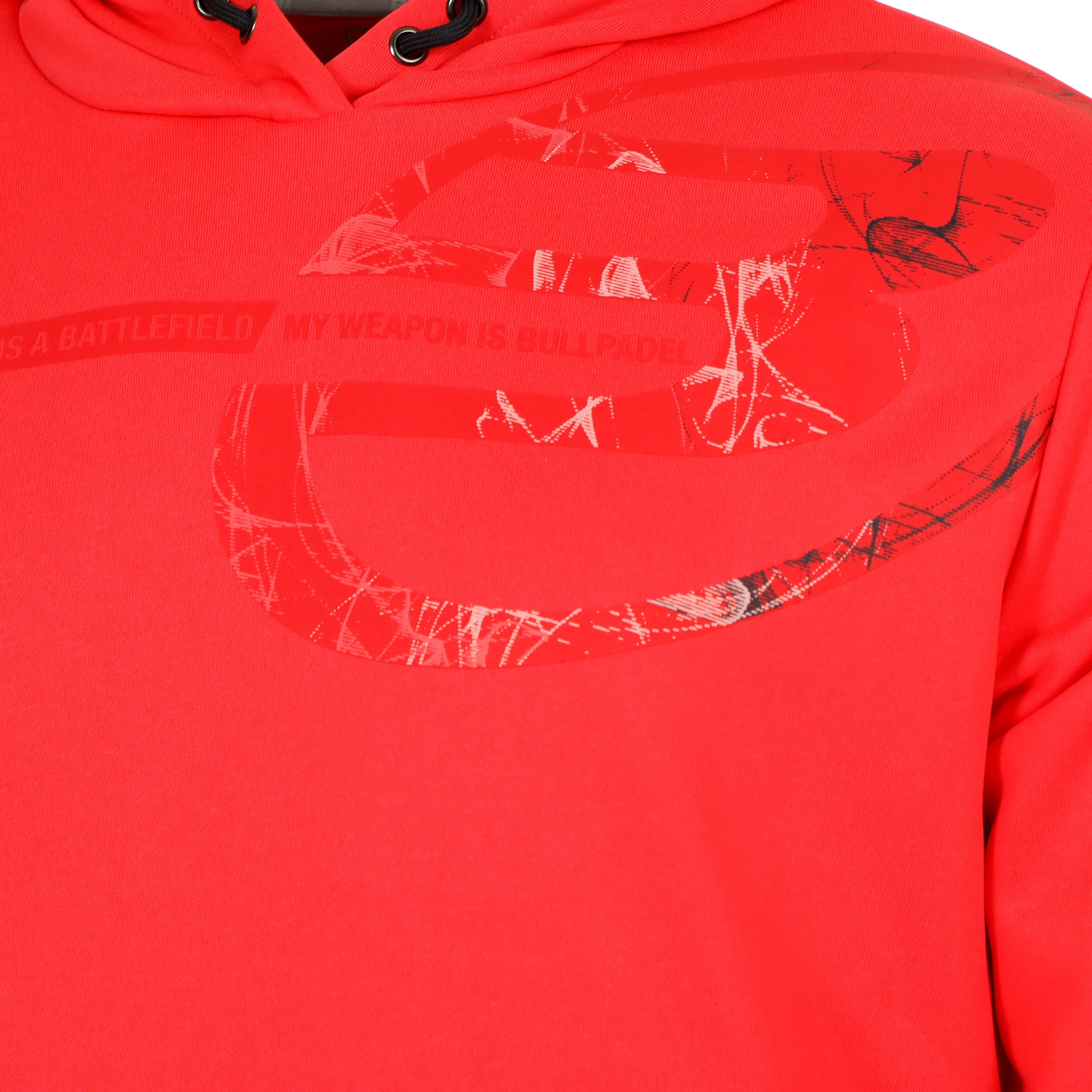 Bullpadel Baiona Sweat À Capuche Hommes - Berry