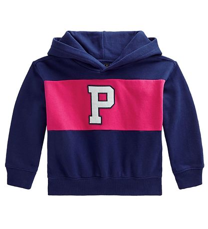 Polo Ralph Lauren Kapuzenpullover - Boston Commons - Blau/Pink