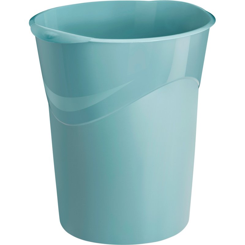 Corbeille à papier plastique Cep Riviera couleur 14L