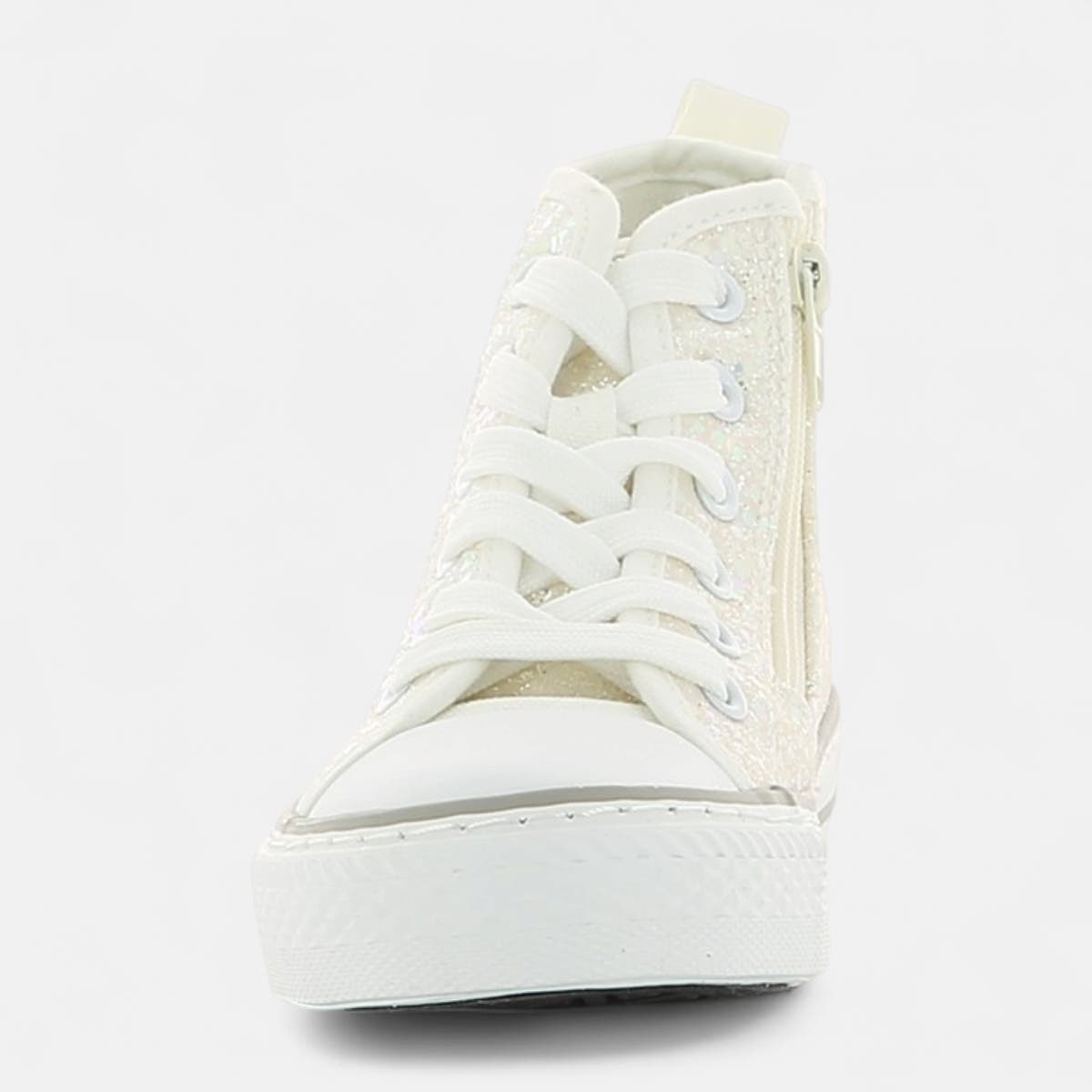 Baskets en toile Fille blanc