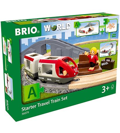 BRIO World Startset mit Personenzug - 22 Teile- 36079