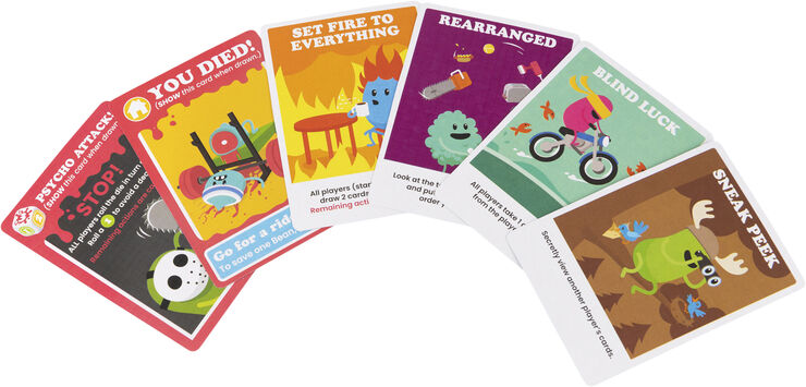 Diverse spil Dumb Ways to Die Kortspil