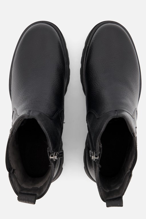 Tamaris Chelsea boots zwart Leer