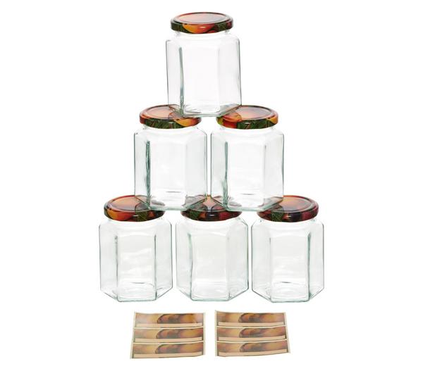 Dehner Einkochglas, 287 ml, 6er-Set
