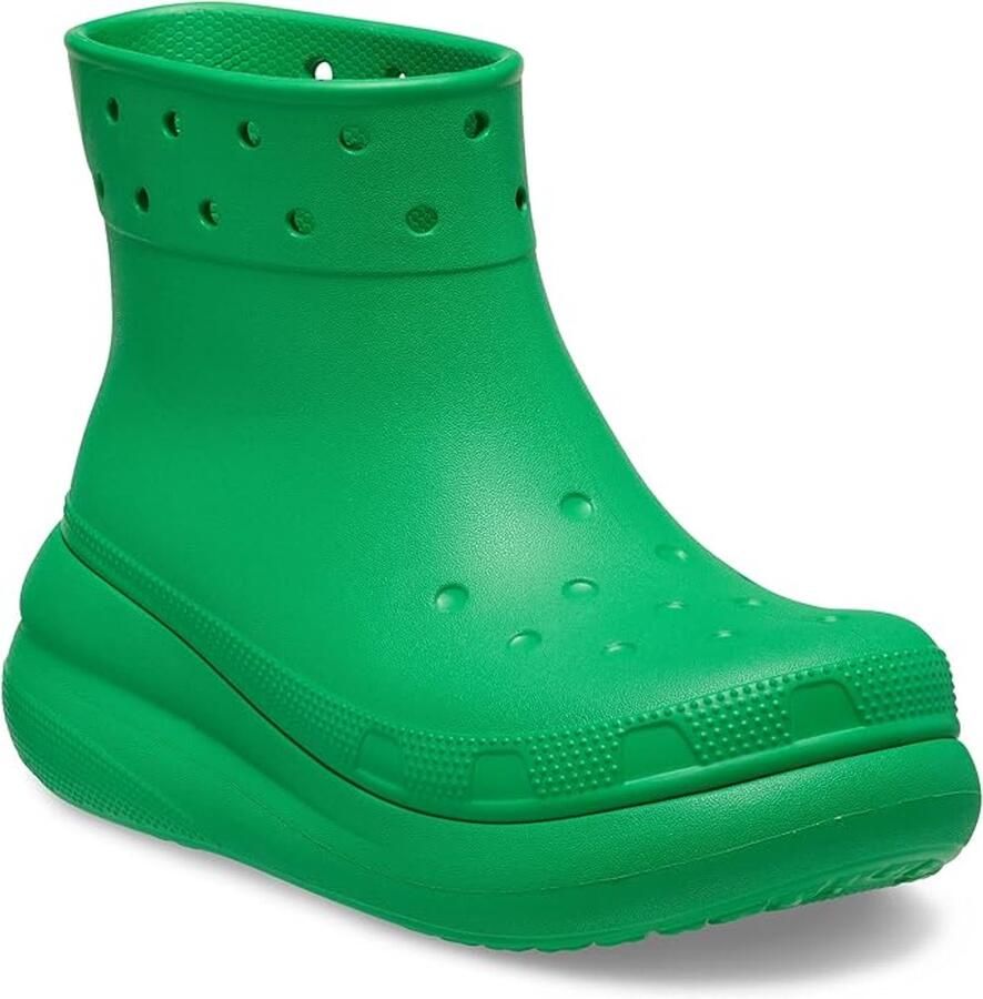Crocs Classic Crush Rain Boot Grass Green M10 W12