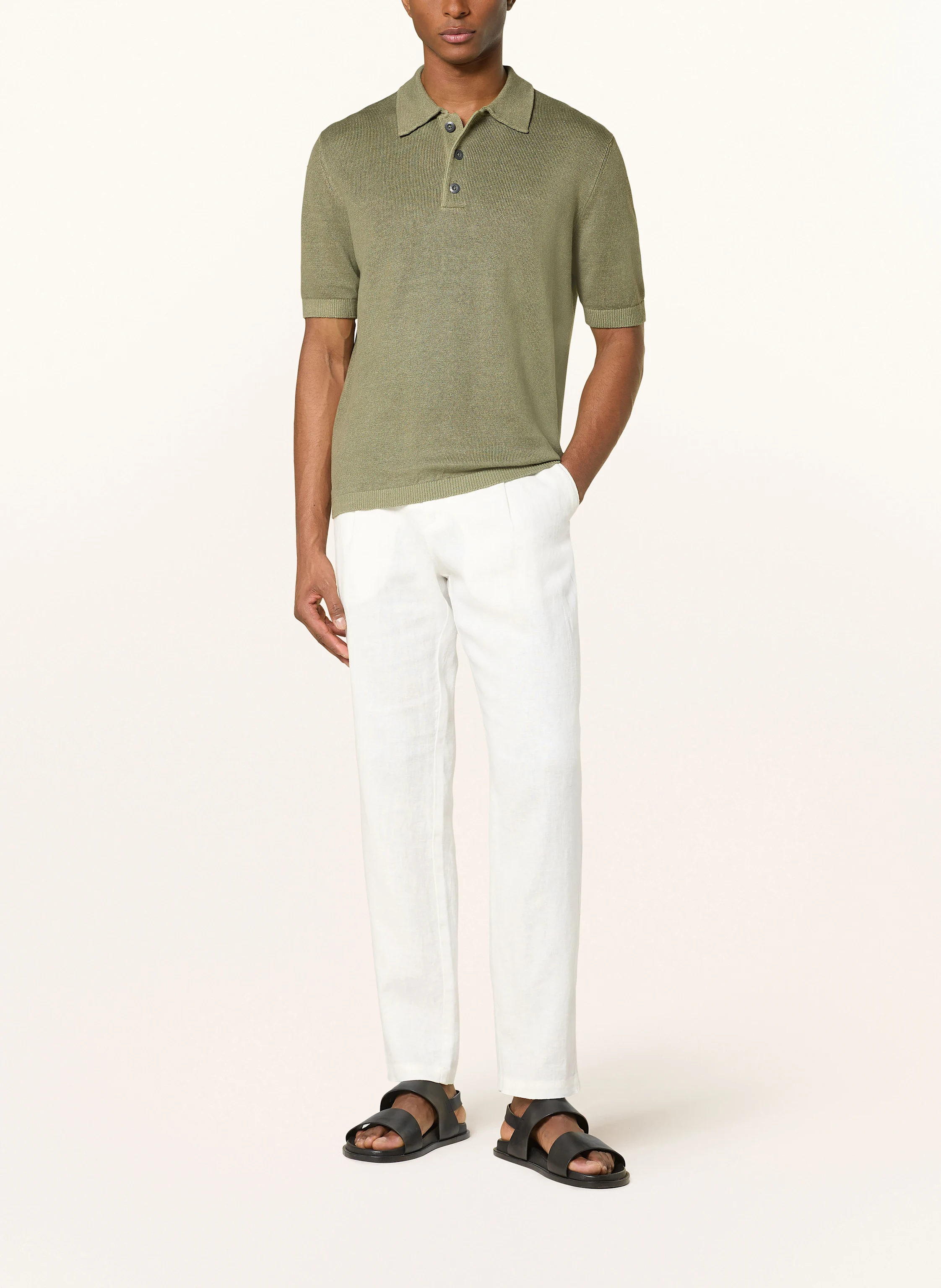 Marc O'Polo Strick-Poloshirt Regular Fit