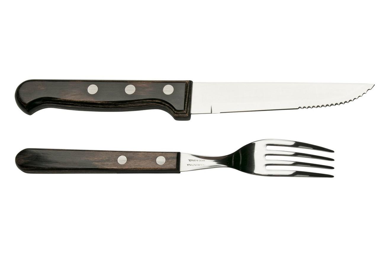 Tramontina Churrasco Gaucho 92000-005, 2-delige steakbestekset