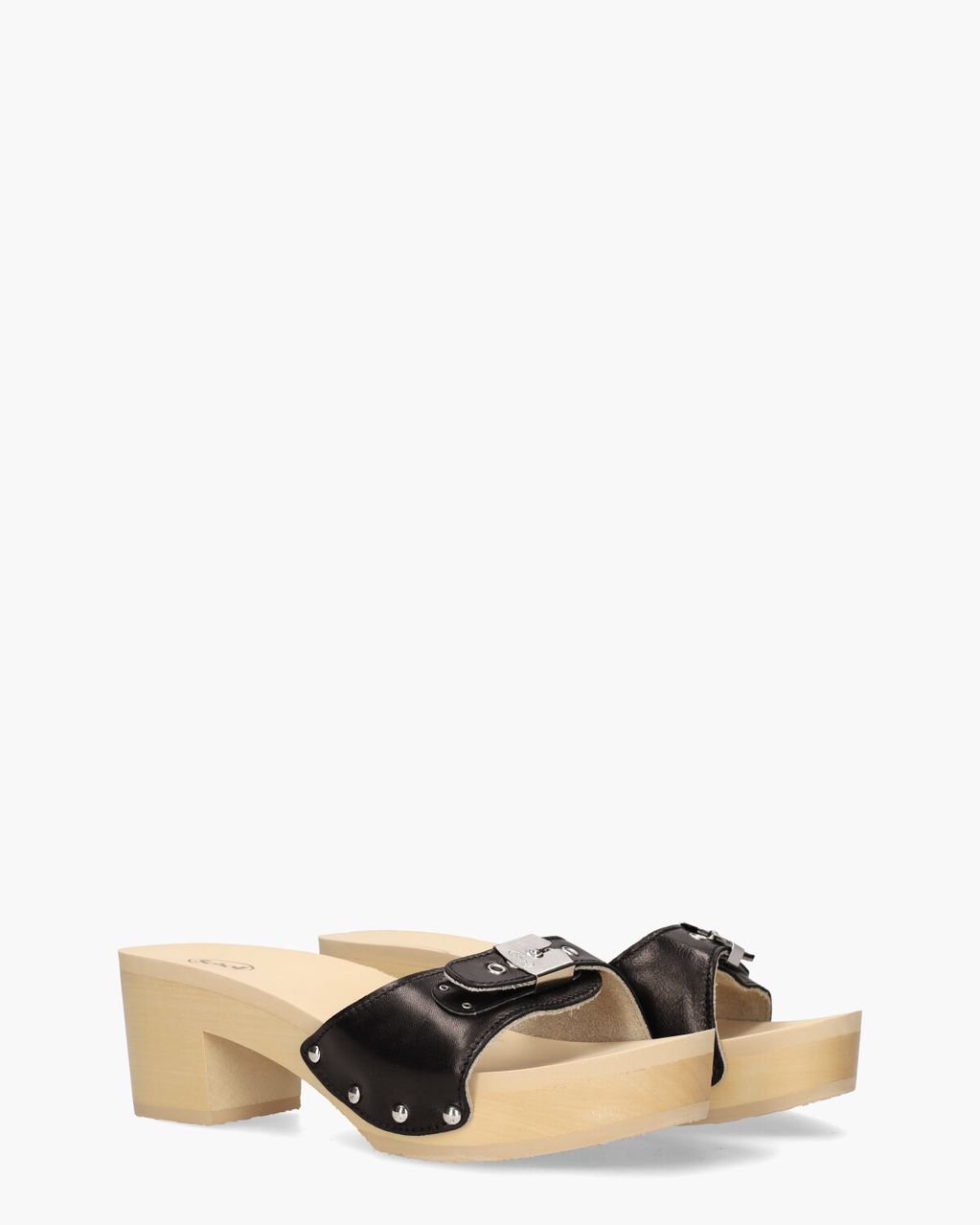 Scholl Pescura Ibiza Zwart Damesslippers