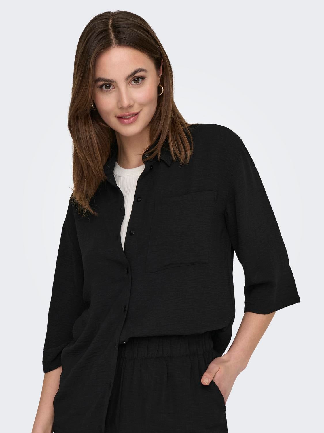 JDYDIVYA Hemd Black