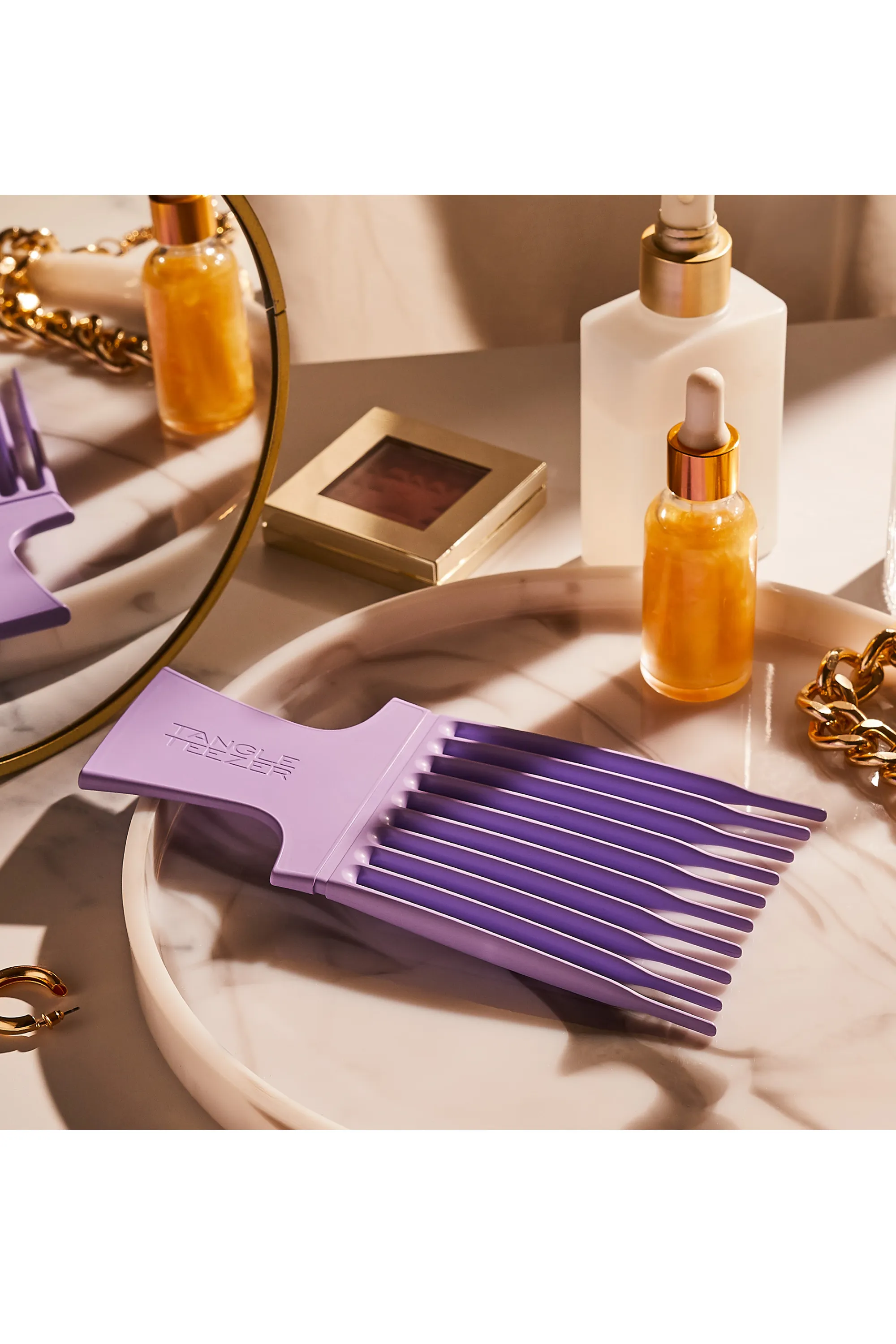 Tangle Teezer Peigne à pic pour cheveux crépus