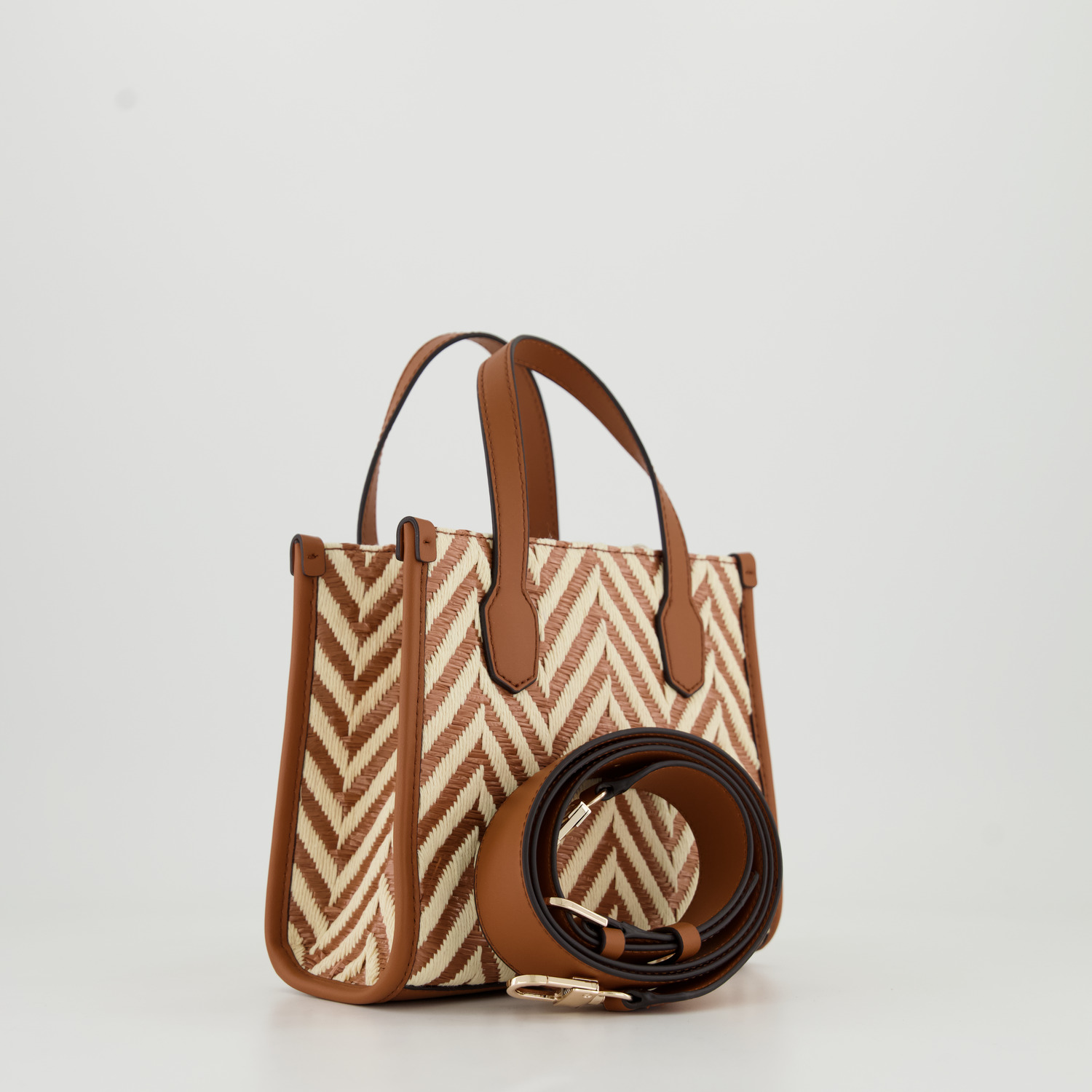 GUESS SILVANA 2 CMPRTMNT MINI TOTE