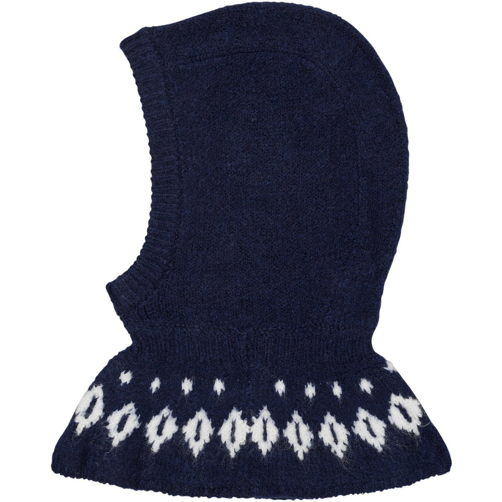 Køb COPENHAGEN COLORS Navy/Cream Combi Uld Iceland Elefanthue