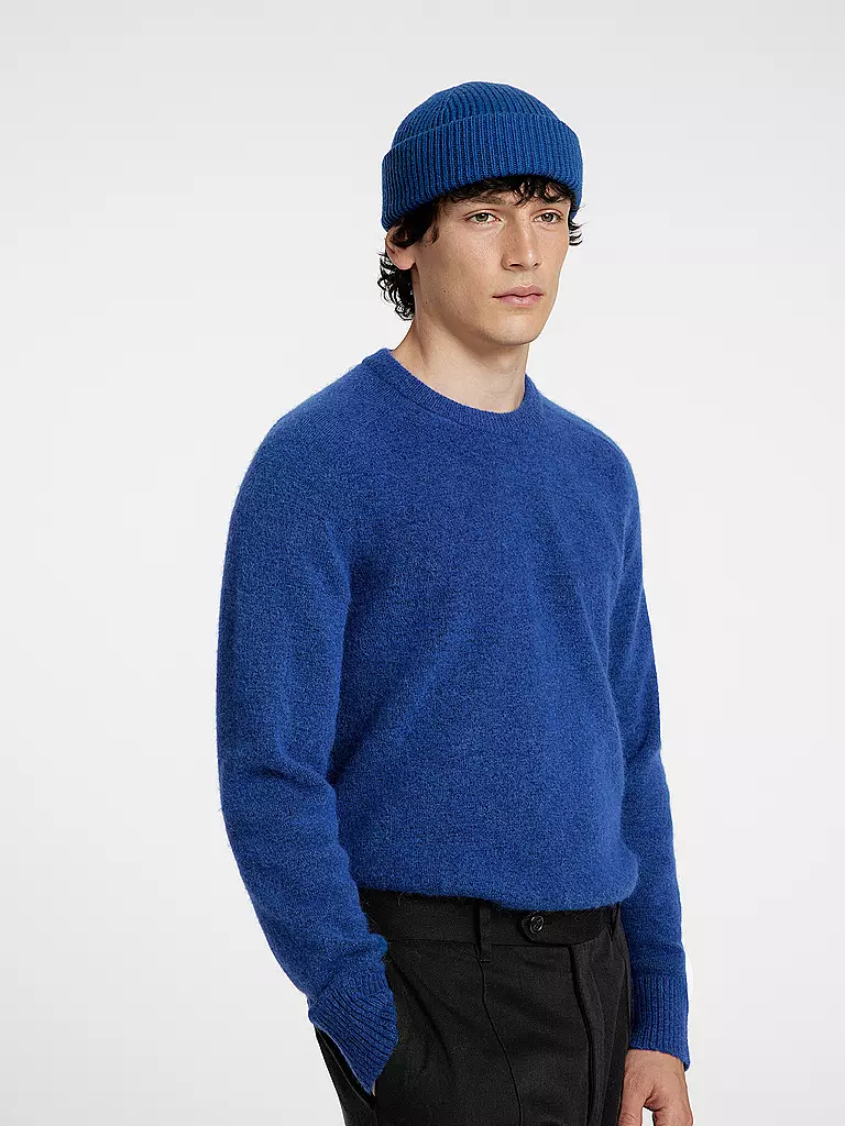 SELECTED Pullover SLHRAI  blau