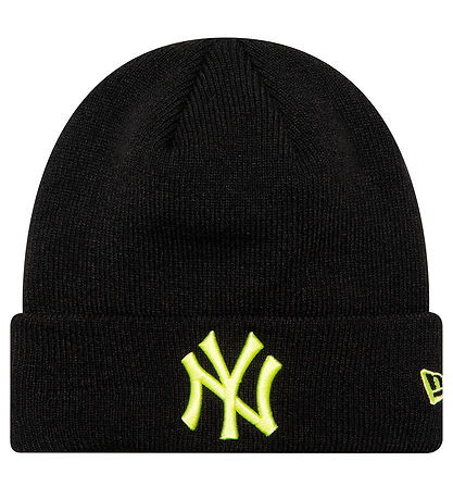 New Era Hue - Strik - New York Yankees - Sort/ Grøn