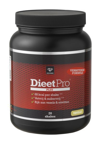 Dieet Pro Plus Maaltijdshake Vanille 400 gram