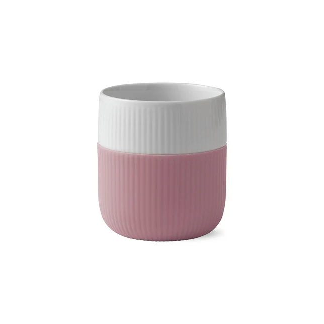 Royal Copenhagen  Riflet Contrast krus, rosa - 33 cl.