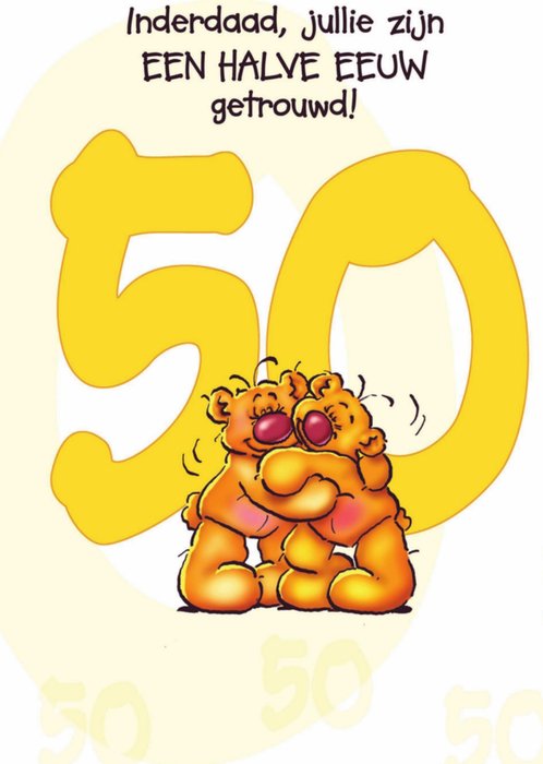 Doodles | Huwelijks jubileum | 50 | Beren