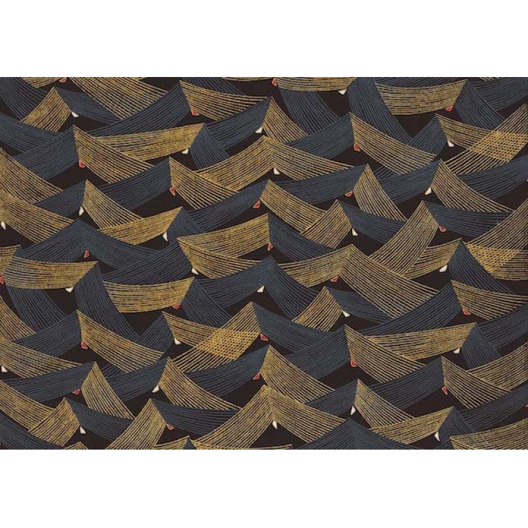 Japanisches Origamipapier, handbedruckt