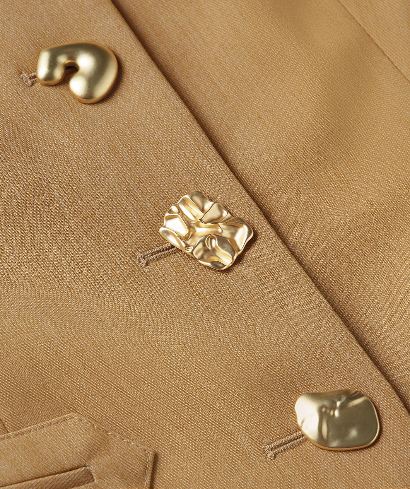 JV-BOSTON fitted blazer - light camel melange