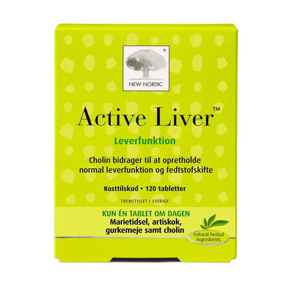 New Nordic Active Liver - 120 tabl.
