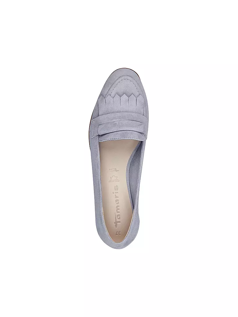 TAMARIS Loafer hellblau