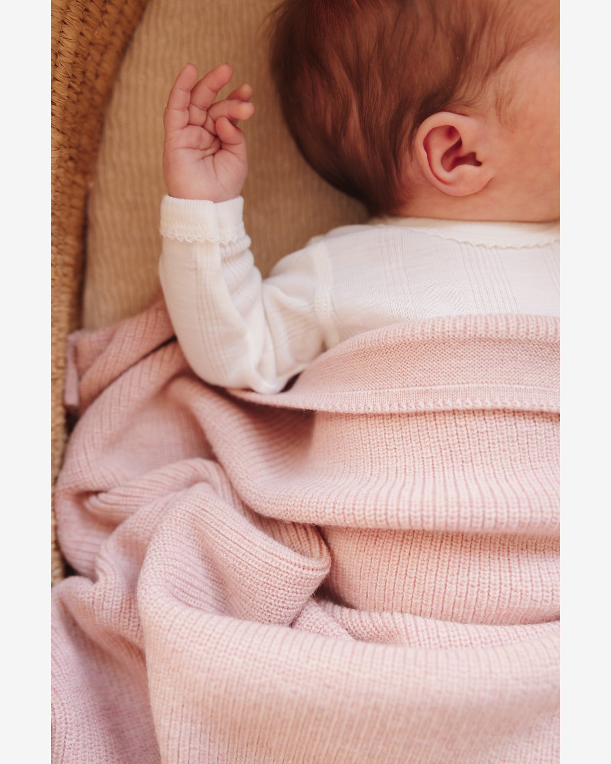 Babyteppe Ull – 100% Italiensk Merino